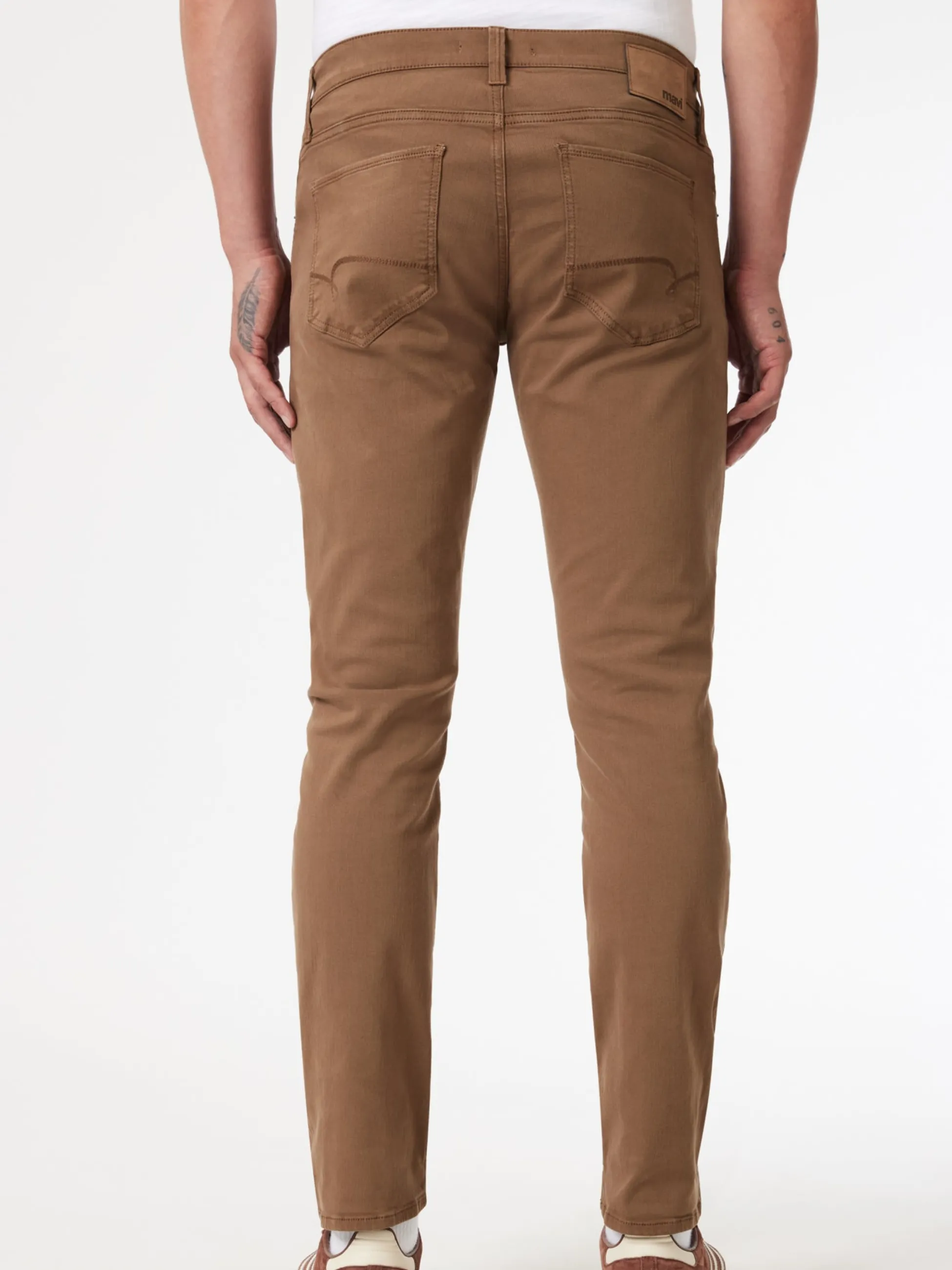 Mavi Marcus Slim Straight Jean - Bronze Supermove