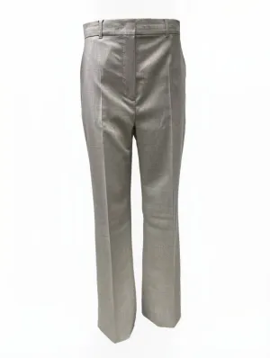 Max Mara Women's Beige Panda Classic Wool Pants NWT