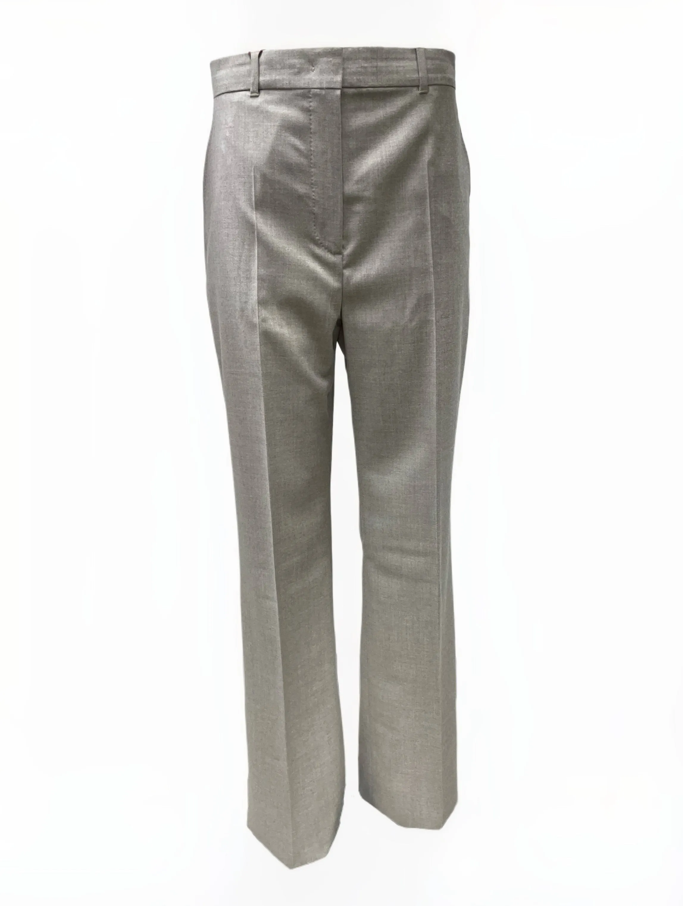 Max Mara Women's Beige Panda Classic Wool Pants NWT