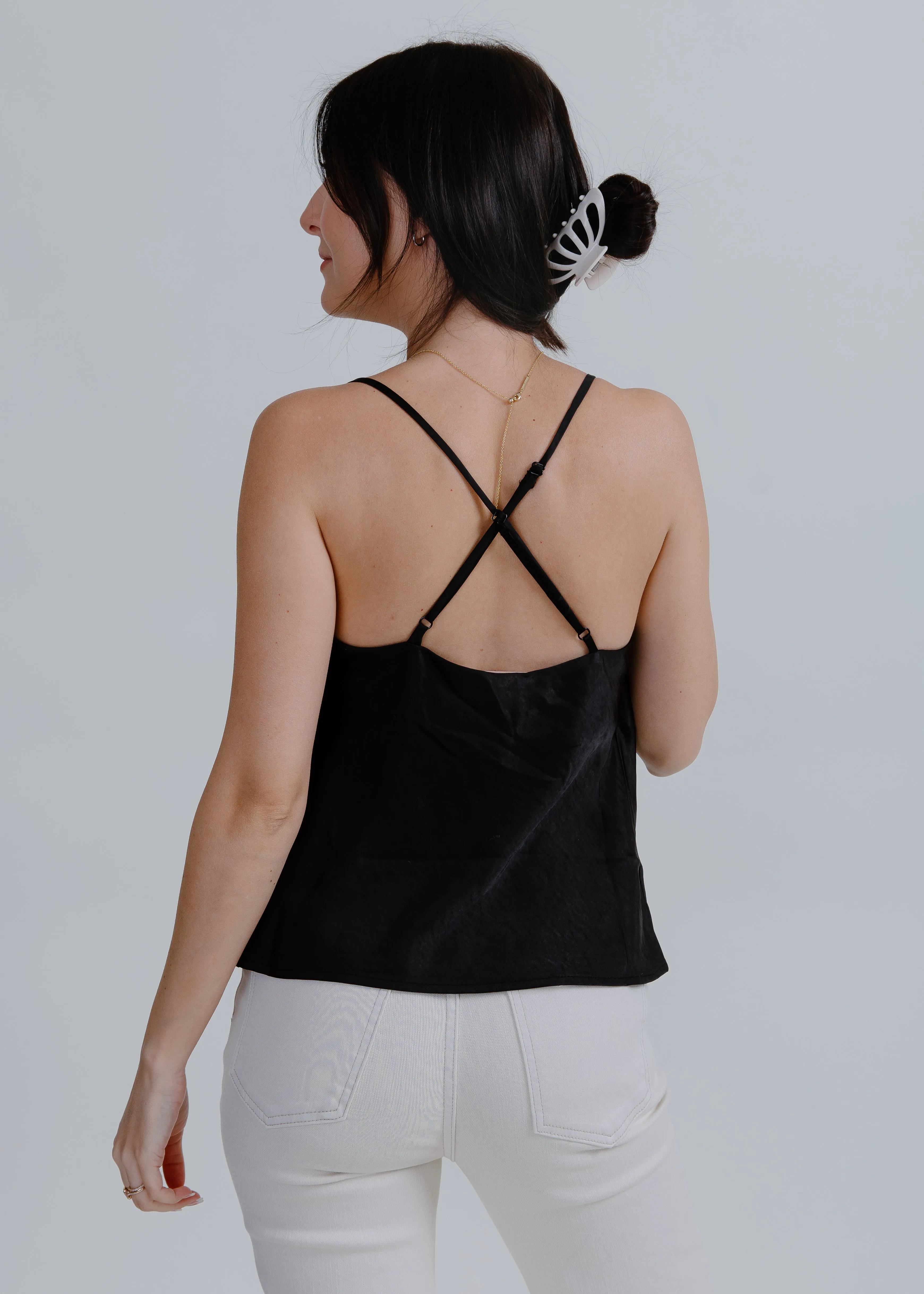 Mckinley Satin Tank Top