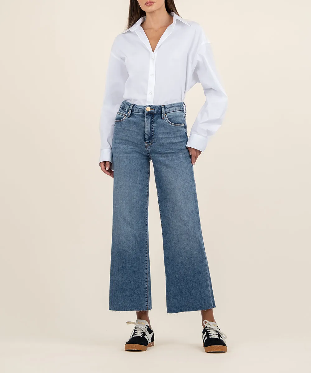 Meg High Rise Wide Leg - Gripping