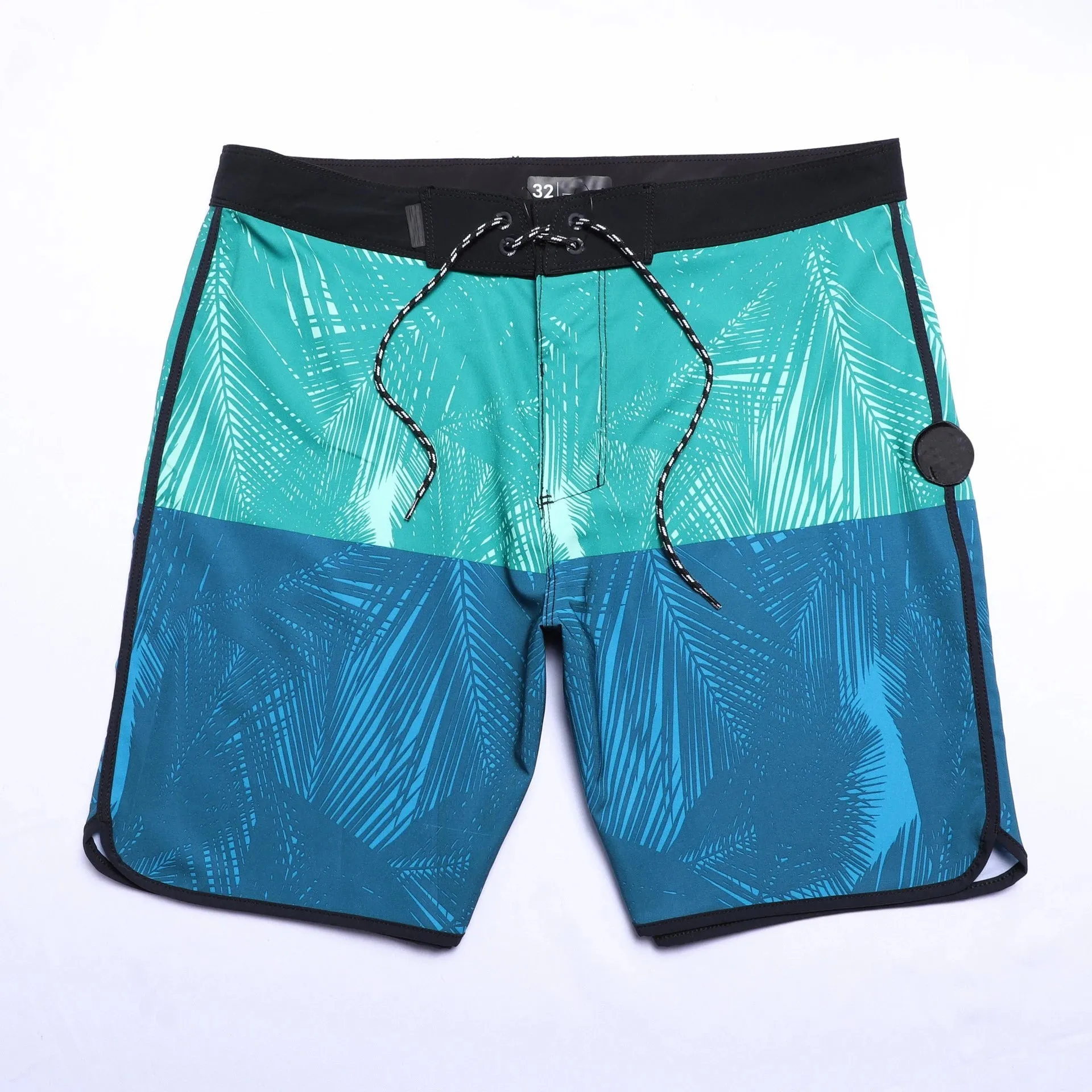 Men Quick Dry BoardShorts Beach Shorts With Label Swimming Pants Stretch Fitness Sports Shorts Waterproof Surf Shorts Homme
