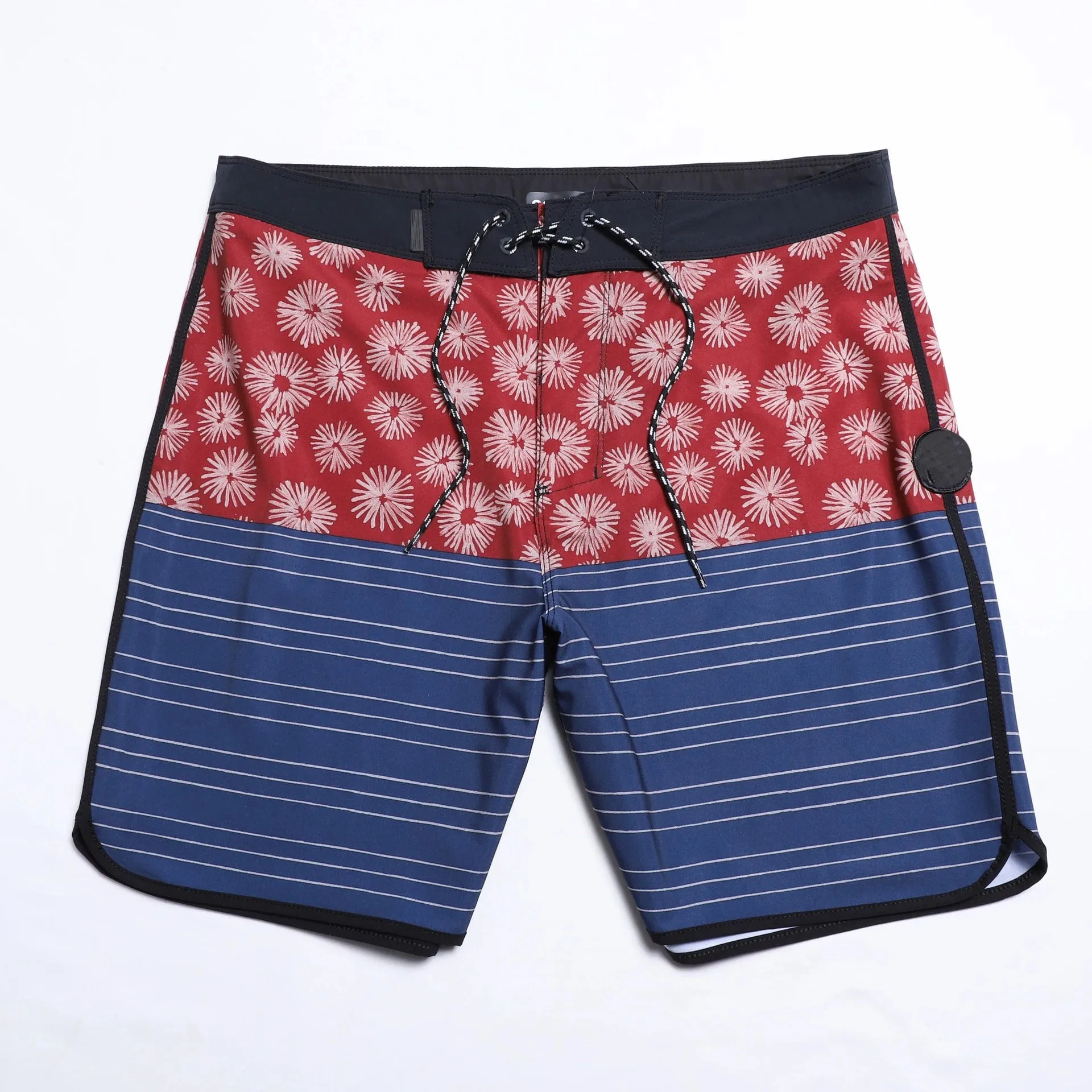 Men Quick Dry BoardShorts Beach Shorts With Label Swimming Pants Stretch Fitness Sports Shorts Waterproof Surf Shorts Homme