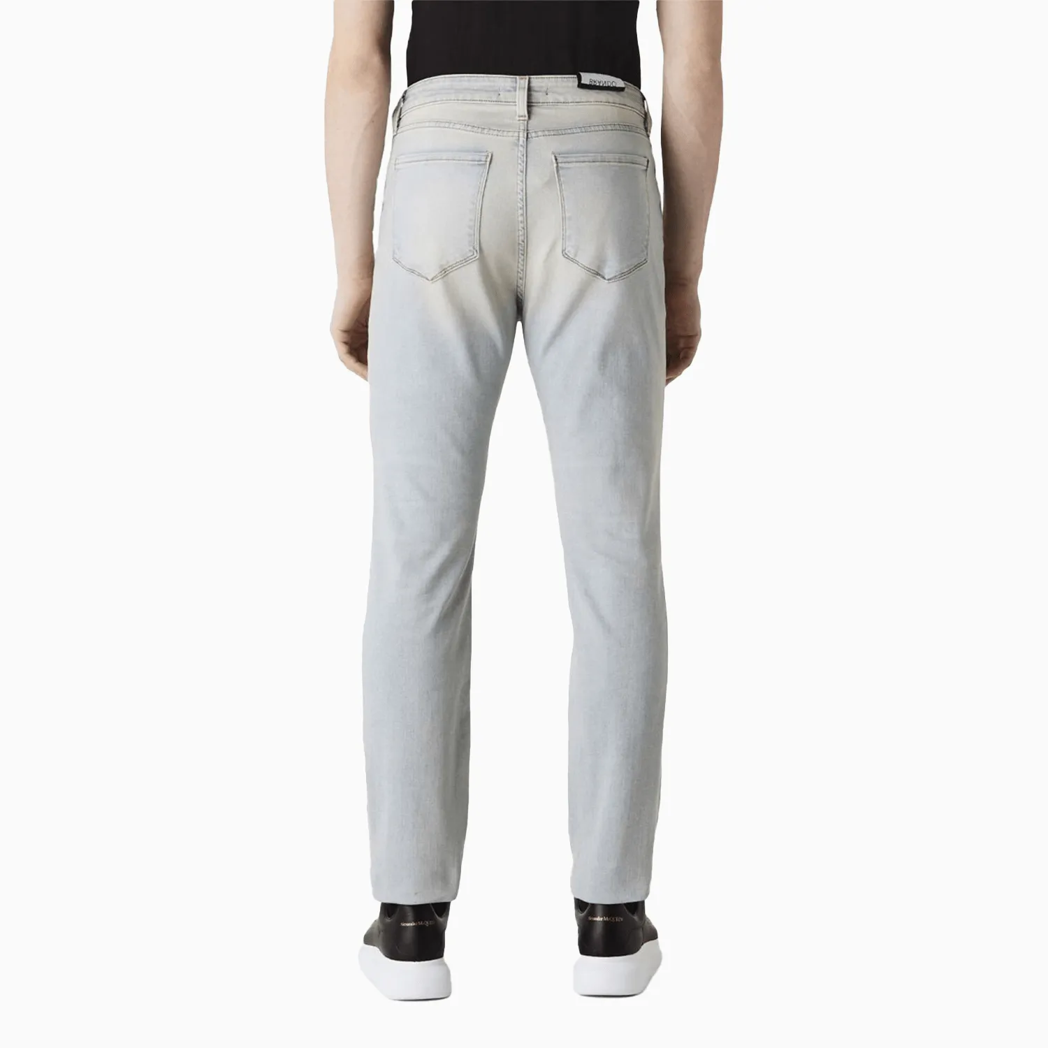 Men's Brando Washed Slim-Cut Skinny Denim Pant