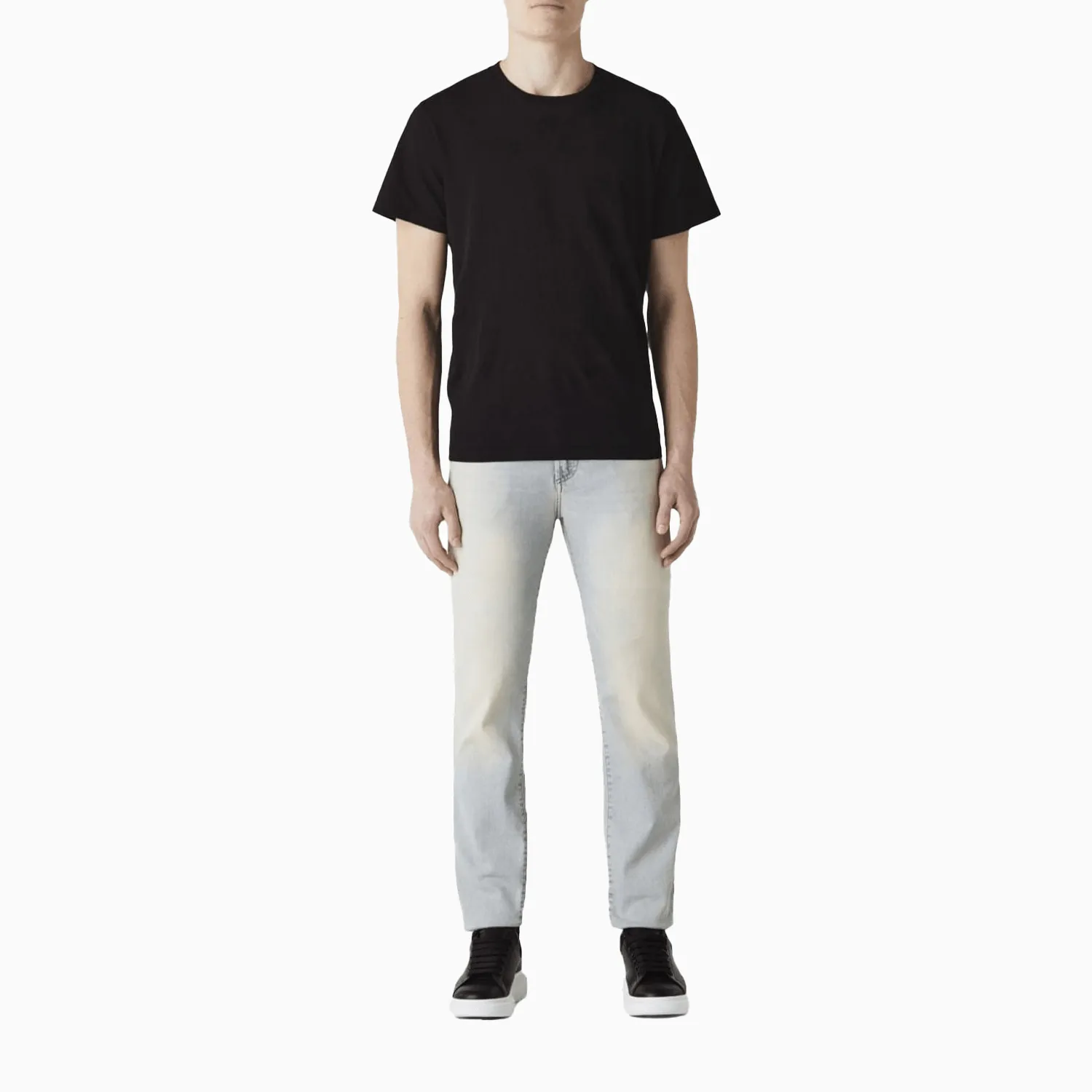 Men's Brando Washed Slim-Cut Skinny Denim Pant
