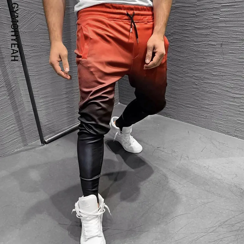 Men's Gradient Hip Hop Sport Trouser. High Quality Wear!