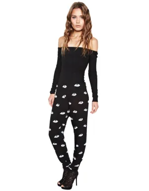 Michael Lauren Pablo Pant w/ Shirring in Cosmic Eye