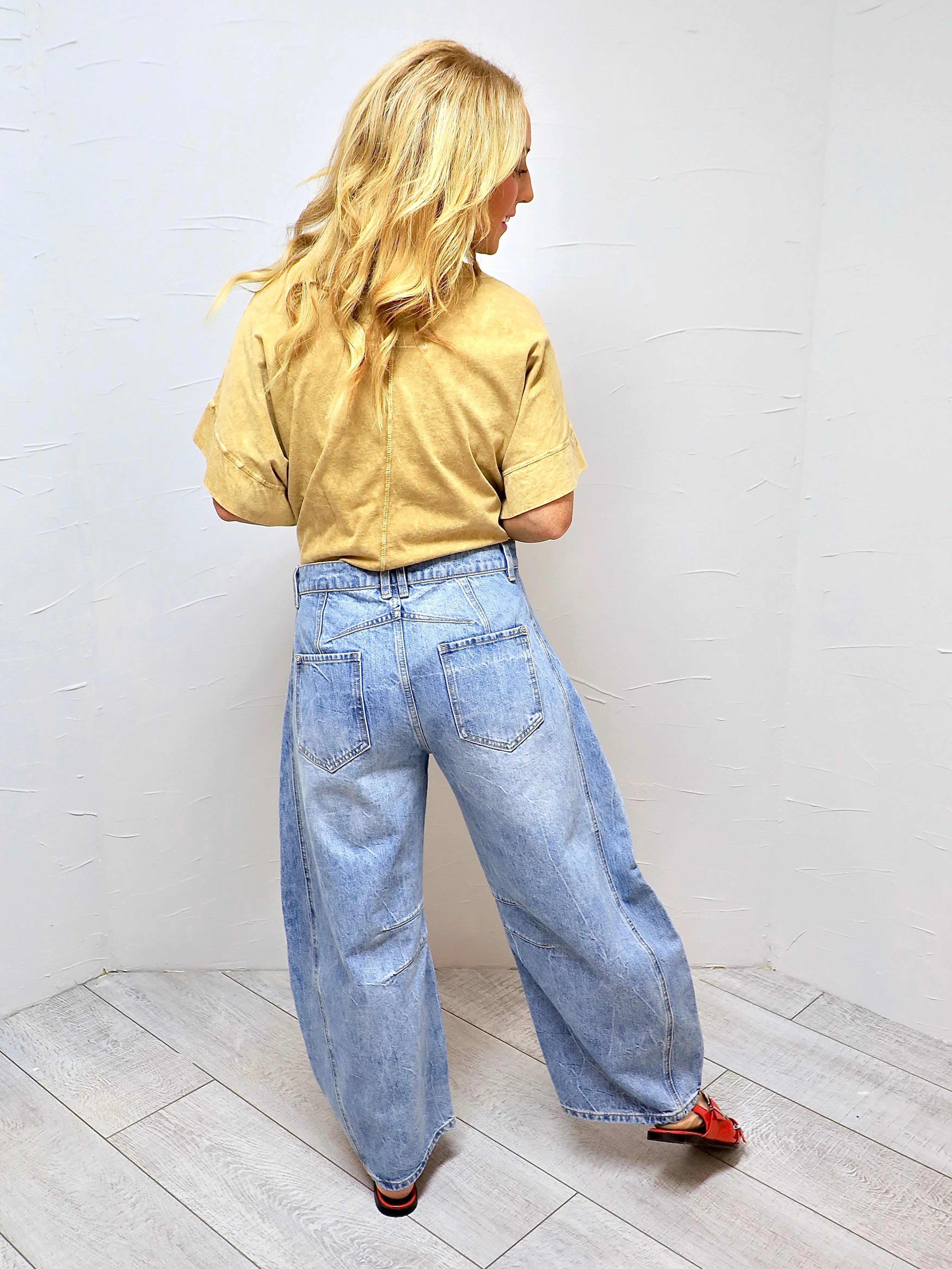 Mindy's Mineral Wash Barrel Pant