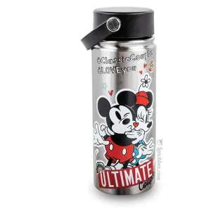 Minnie and Mickey Mouse Water Bottle