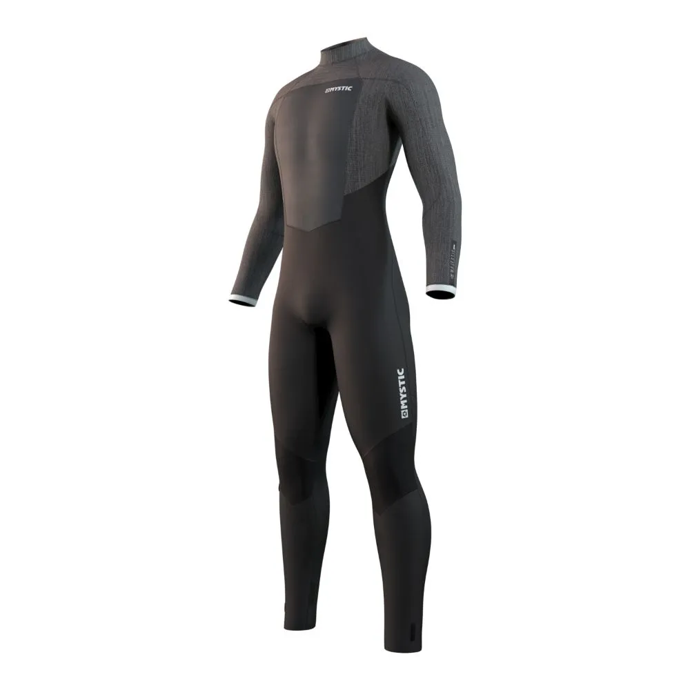 MYSTIC MAJESTIC 4/3 BACK ZIP BLACK