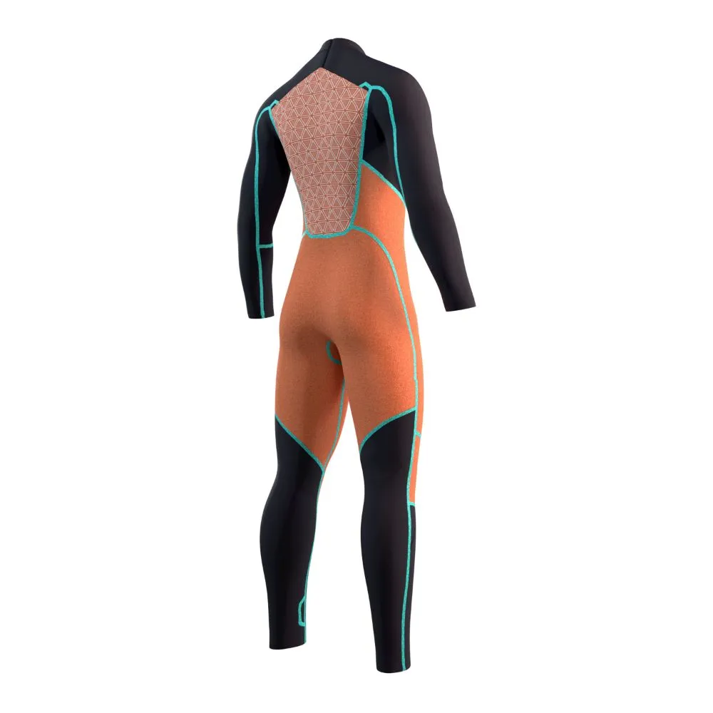 MYSTIC MAJESTIC 4/3 BACK ZIP BLACK