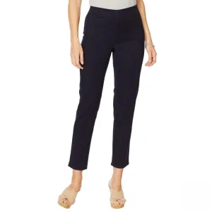 Nina Leonard Women's Stretch Denim Narrow Leg Pants