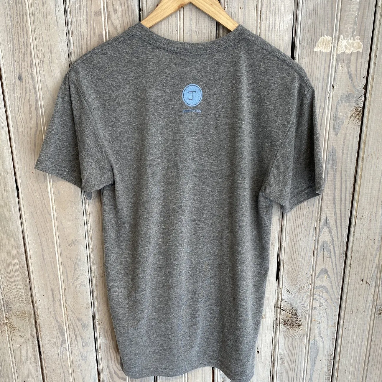 NO Stripe Classic Unisex Tee-tri grey