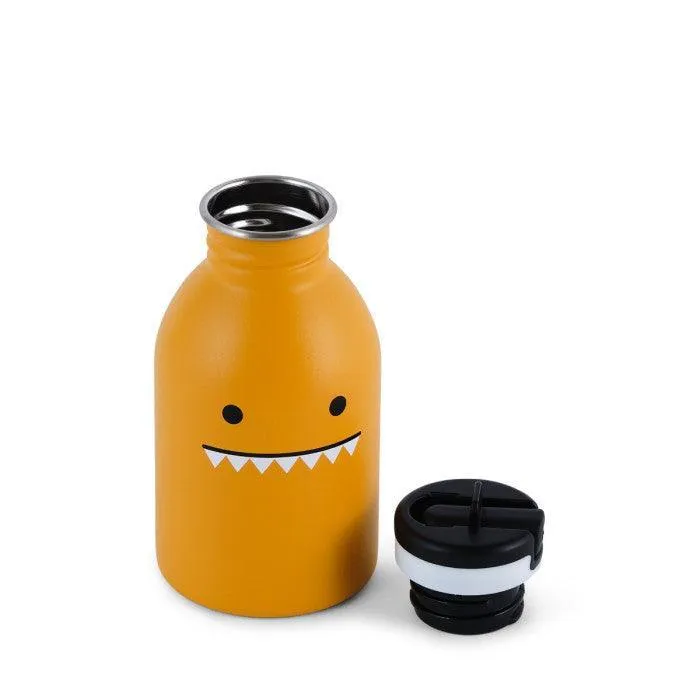 Noodoll Stainless Steel Bottle - Ricemon - Brown