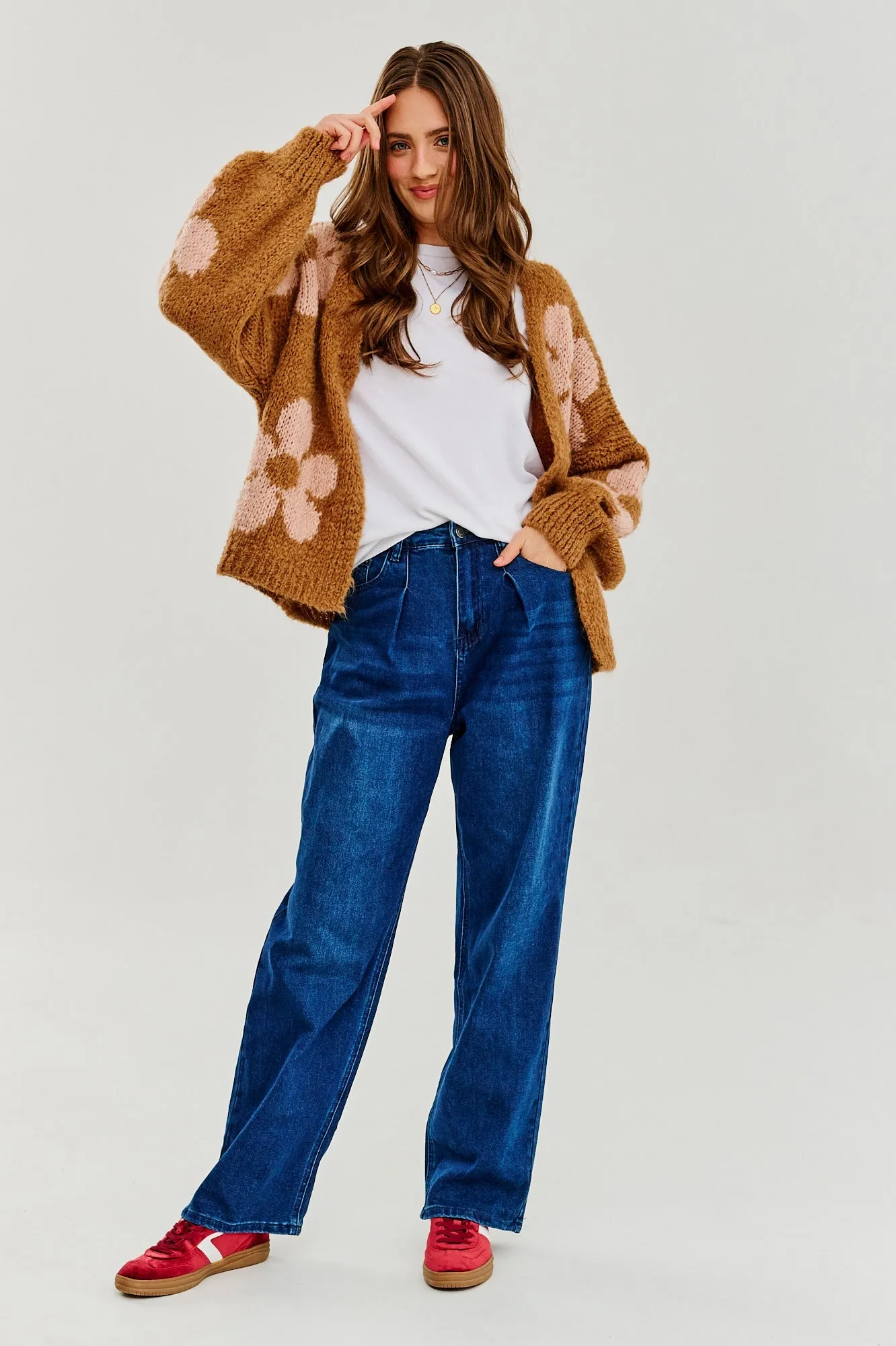 Note to Myself wide denim pants