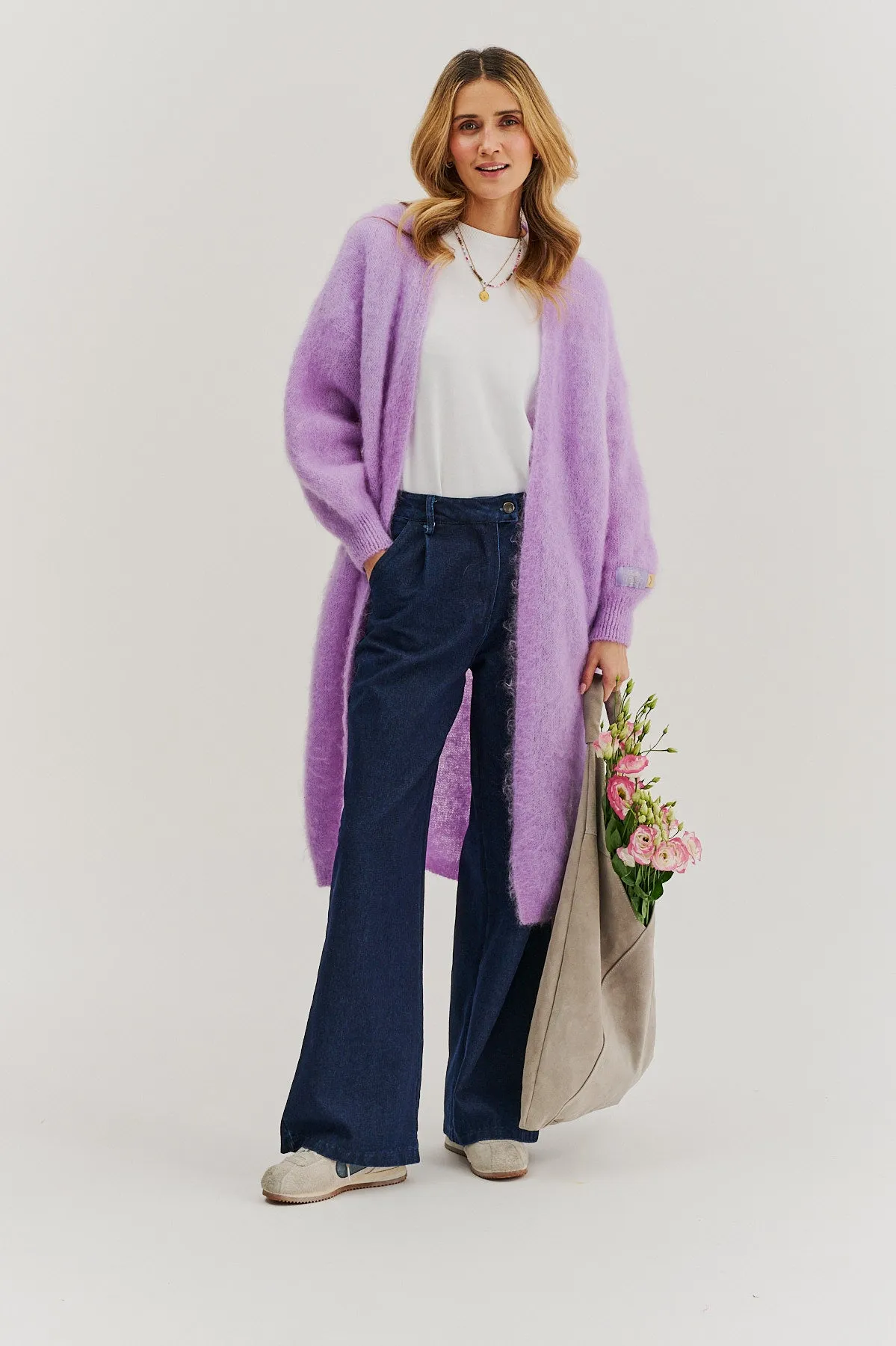 Note to Myself wide denim pants