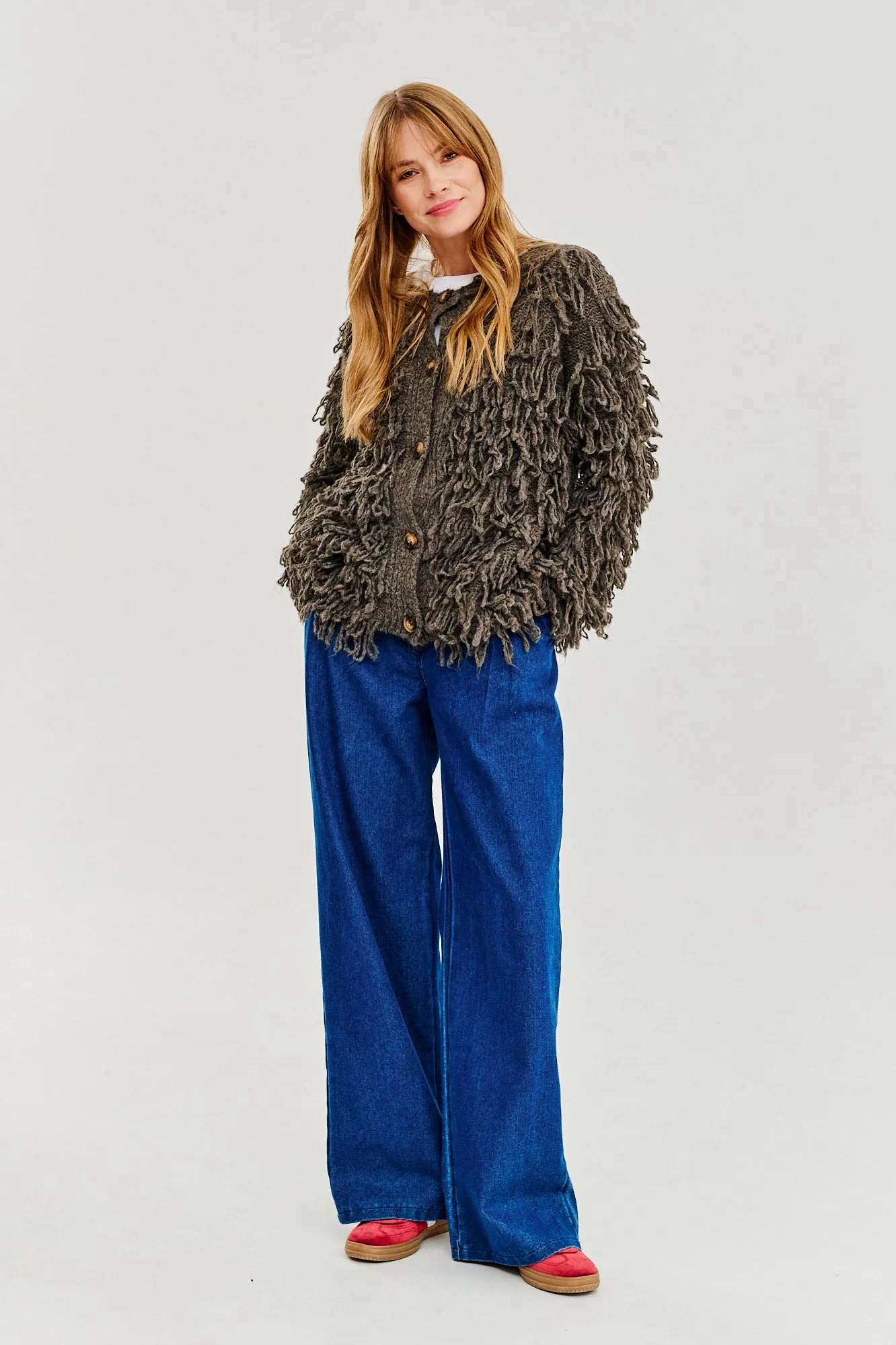 Note to Myself wide denim pants