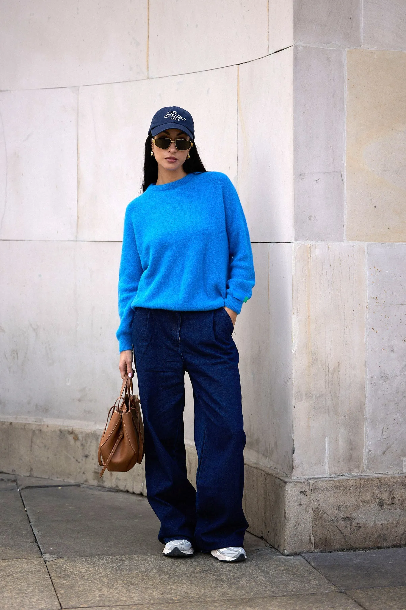 Note to Myself wide denim pants