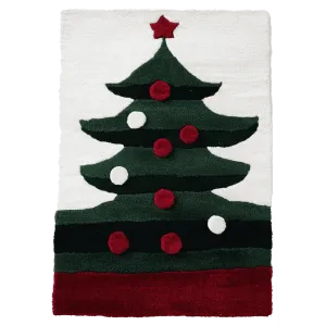 O Christmas Tree Hand Tufted Rug