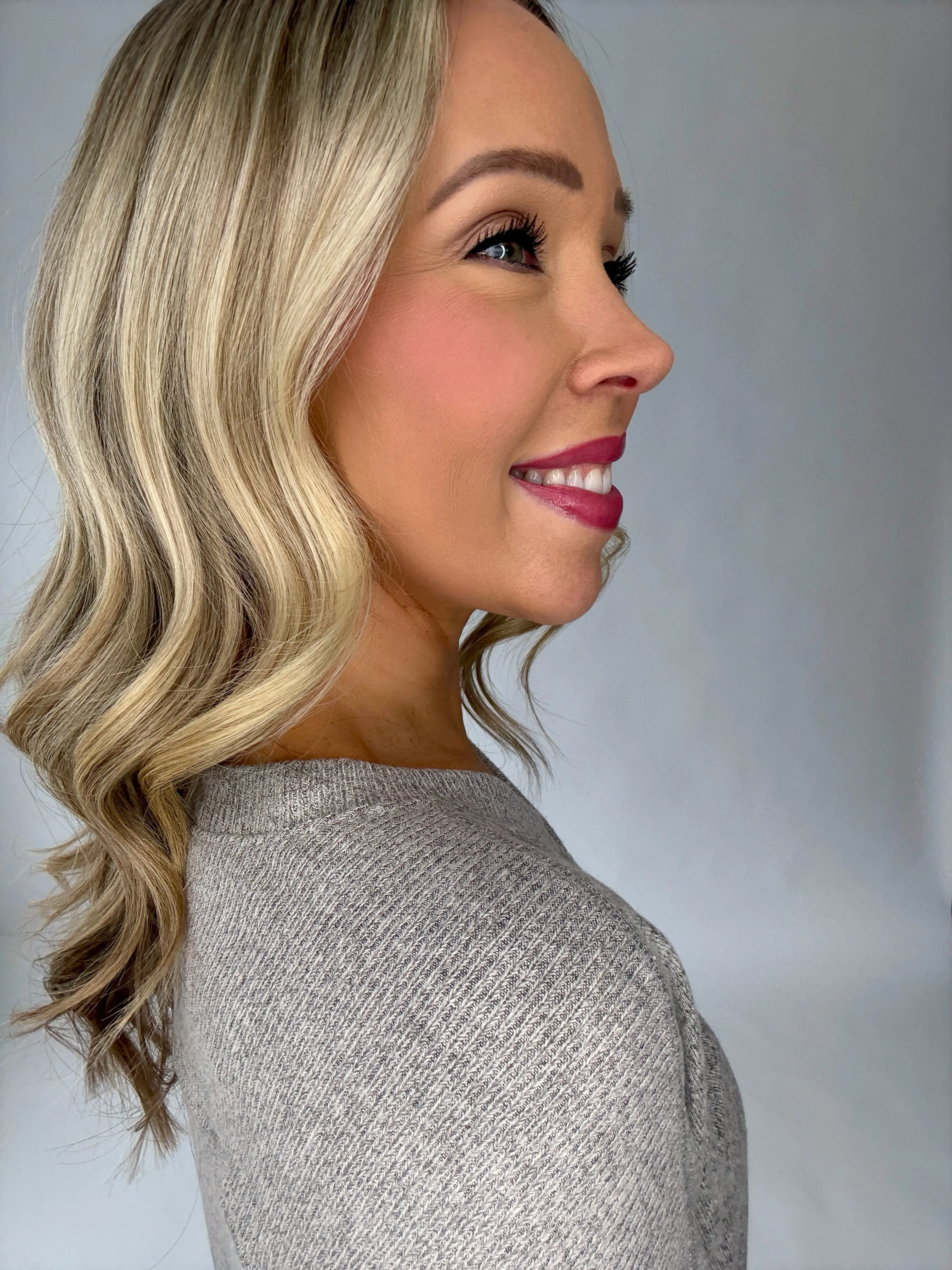Oh So Cozy V-Neck Sweater - Charcoal