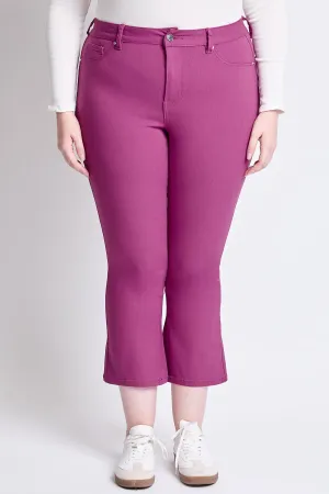 Plus Hyperstretch Cropped Kick Flare Pants, Pack of 6