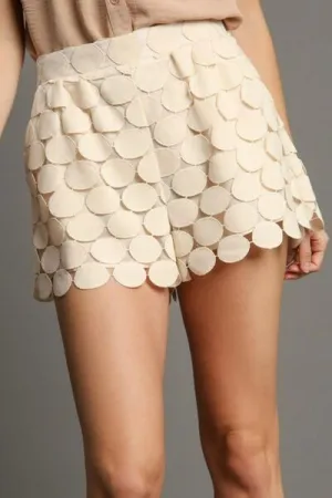 Polka Dot Lace Shorts