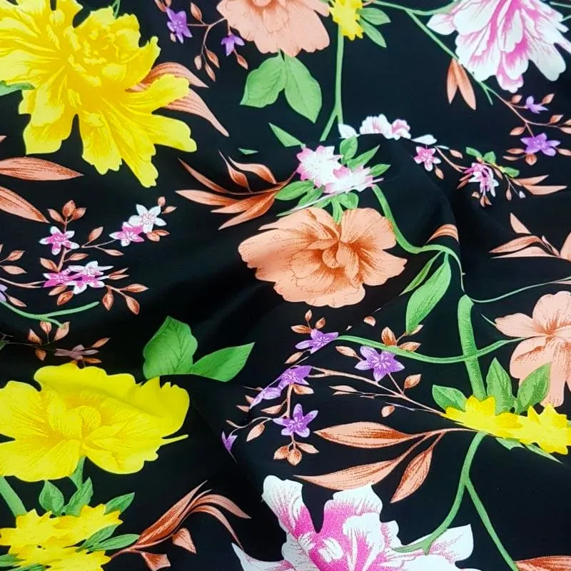 Poly Dull Satin Fabric