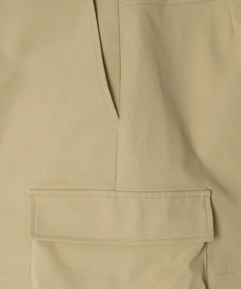 POSHERD Cargo Pocket Skort - Beige