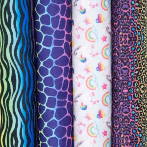 Rainbow Animal Printed Felt Collection/ Sheets