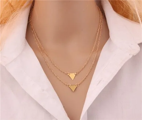 Raven Multi layer Coin Tassel Feather Choker Necklaces