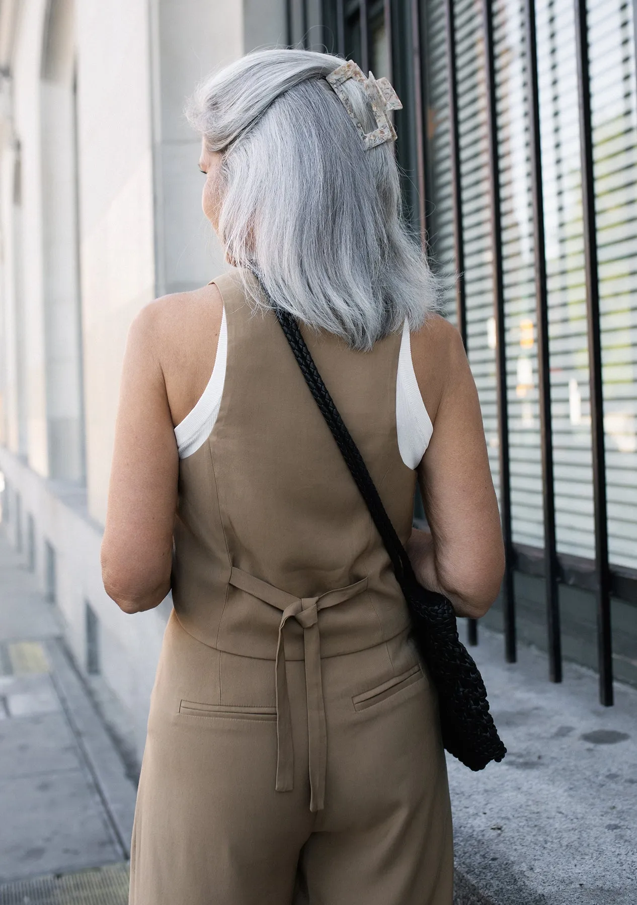 Rayon Tuxedo Vest