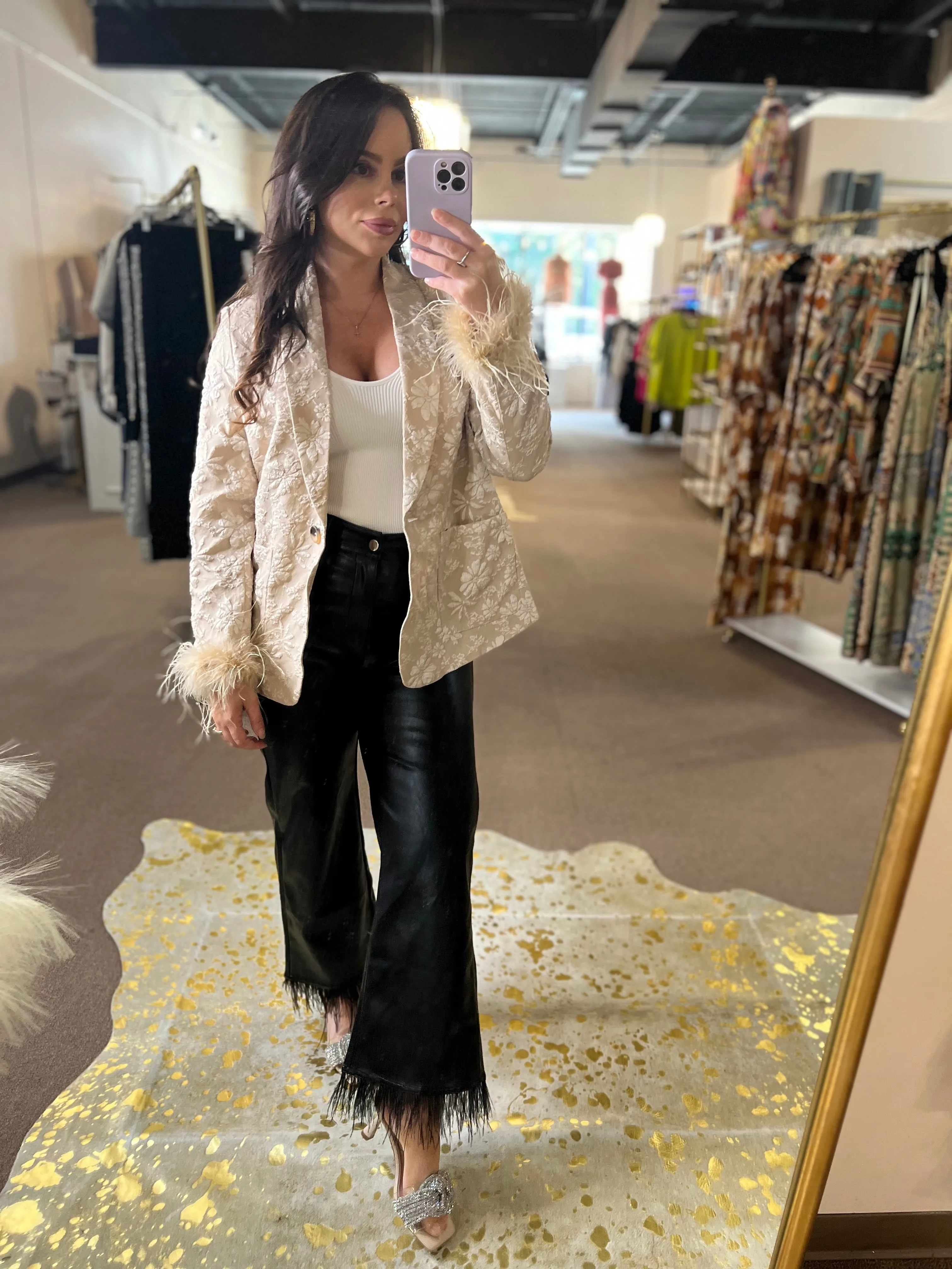 Ready for Malibu Pleather Pants