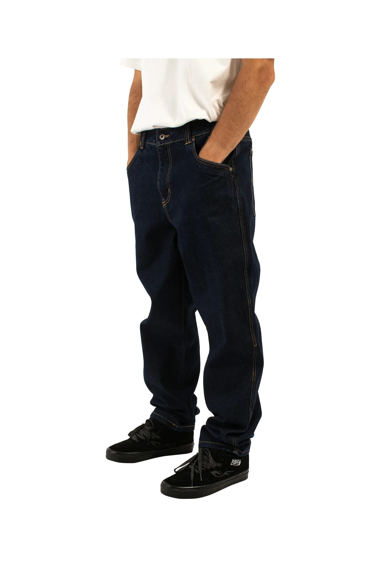 Relaxed Denim Pants
