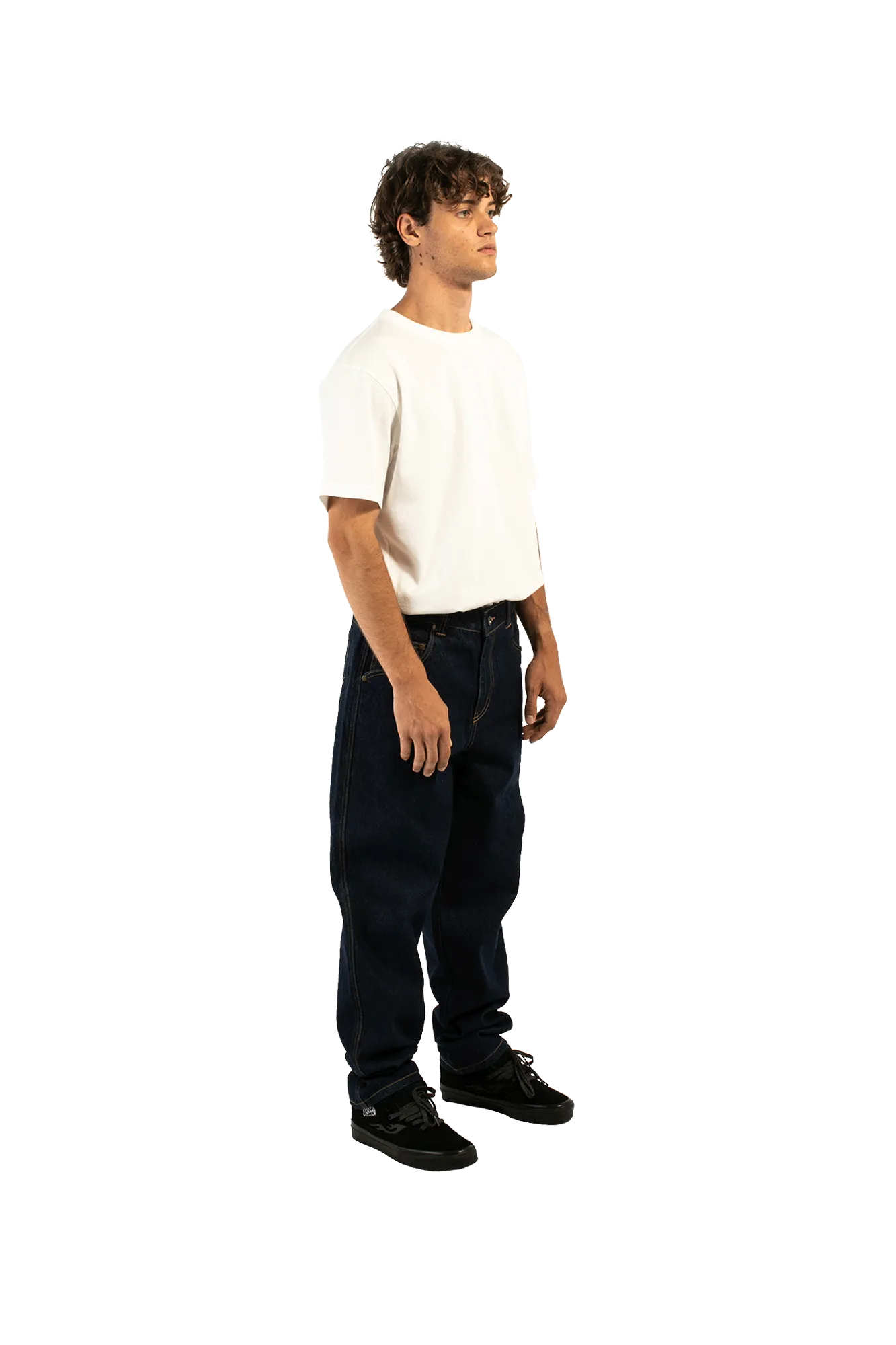 Relaxed Denim Pants