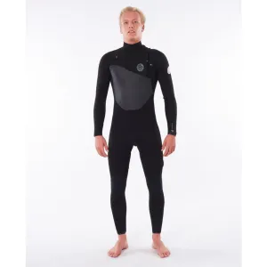 RIP CURL FLASHBOMB 3/2 CHEST ZIP BLACK