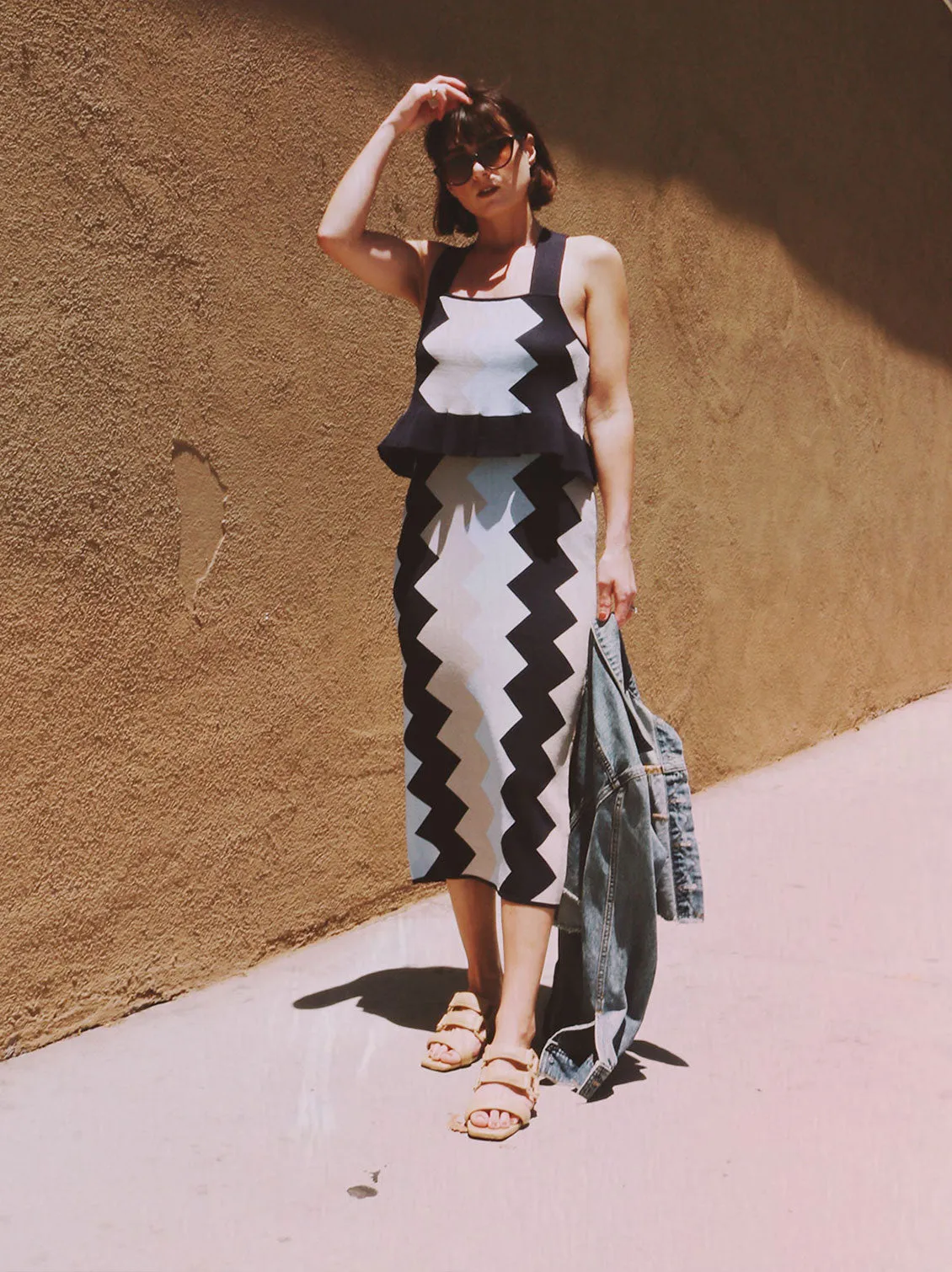 Rockaway Zigzag Top
