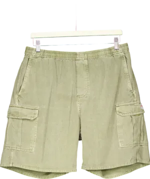 Rolla's Green Tradie Cargo Shorts UK L