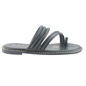Sandalia Chalada Mujer Amalfi-1 Negro Casual