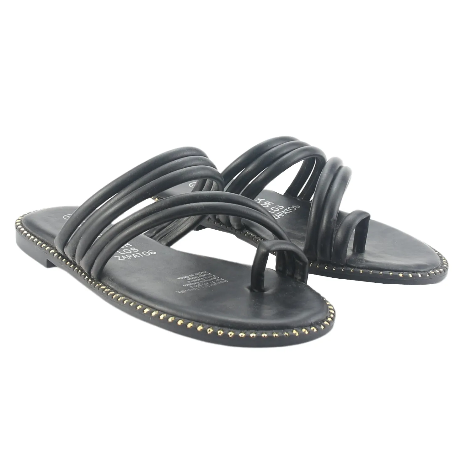 Sandalia Chalada Mujer Amalfi-1 Negro Casual