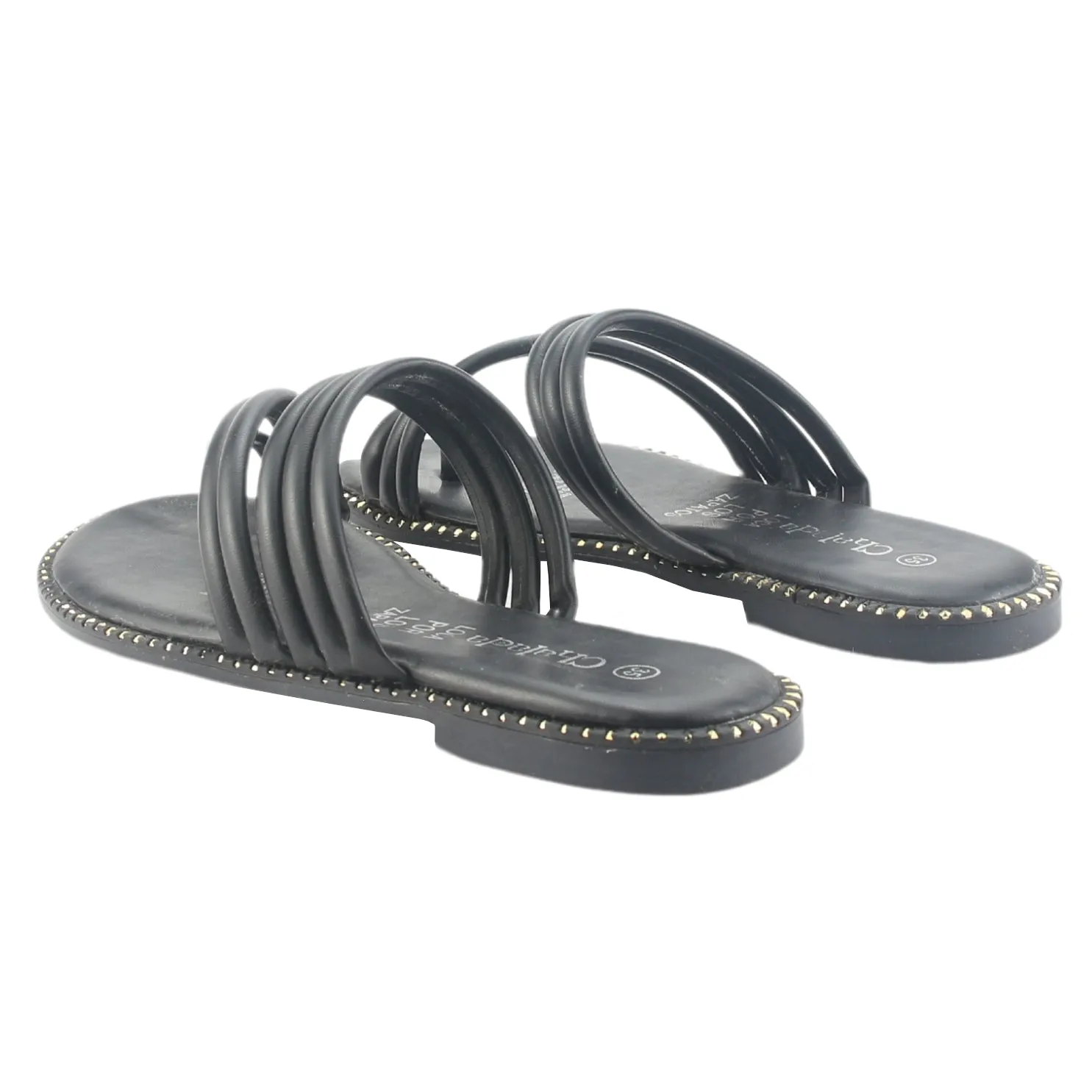 Sandalia Chalada Mujer Amalfi-1 Negro Casual