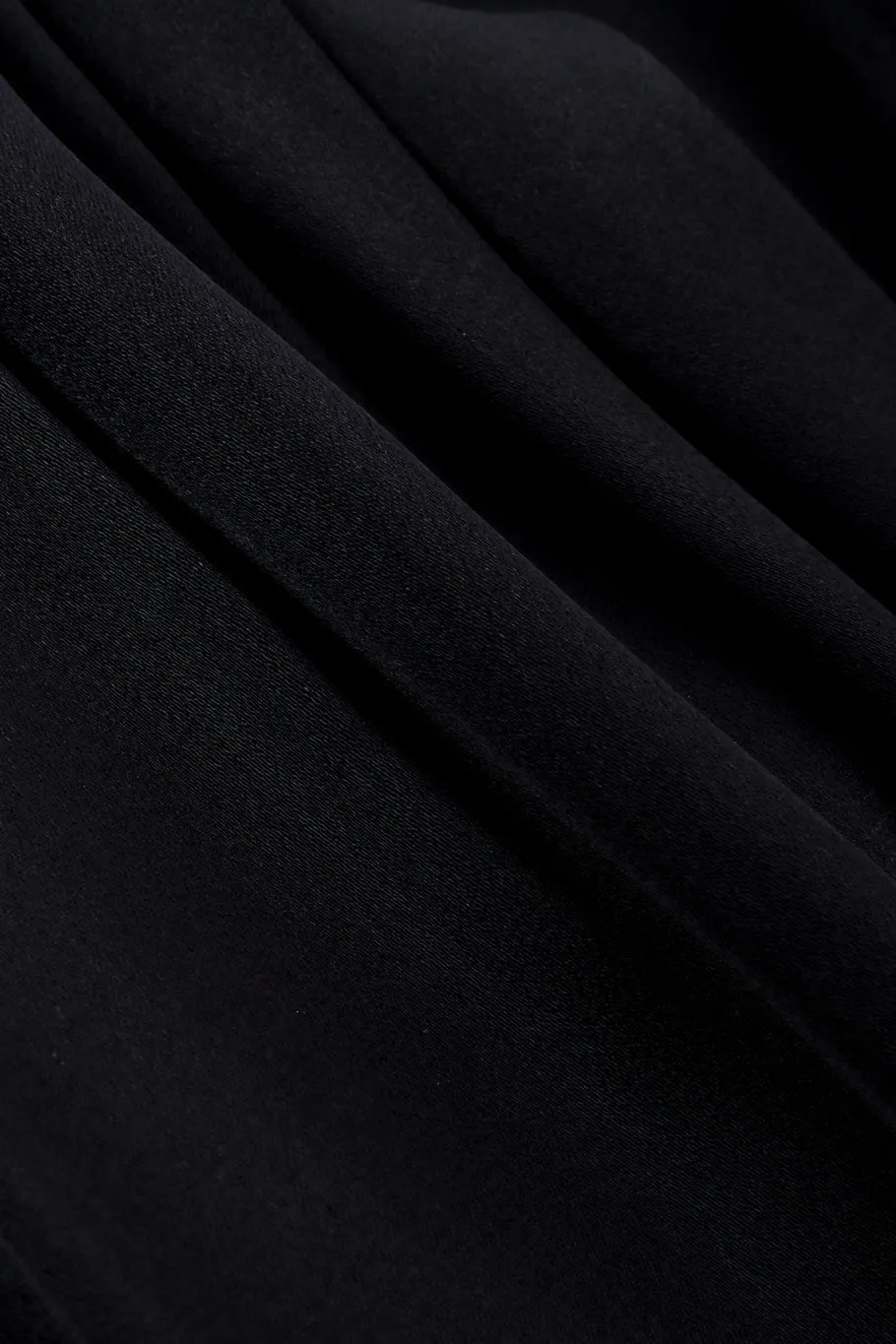 Satin Wrap Skirt