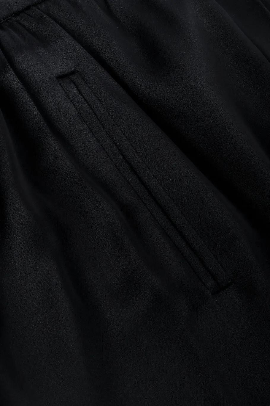 Satin Wrap Skirt