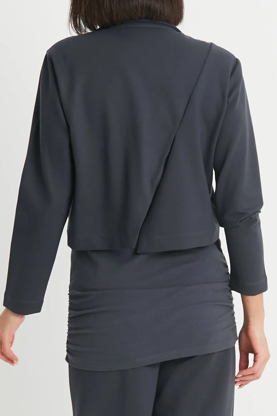 Scuba Cropped Blazer