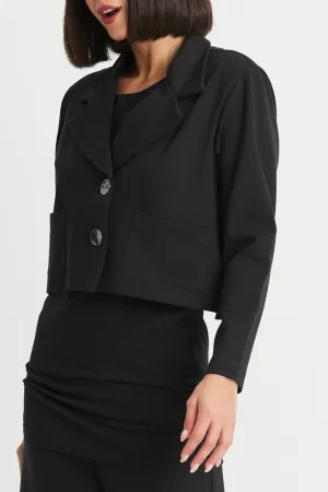 Scuba Cropped Blazer