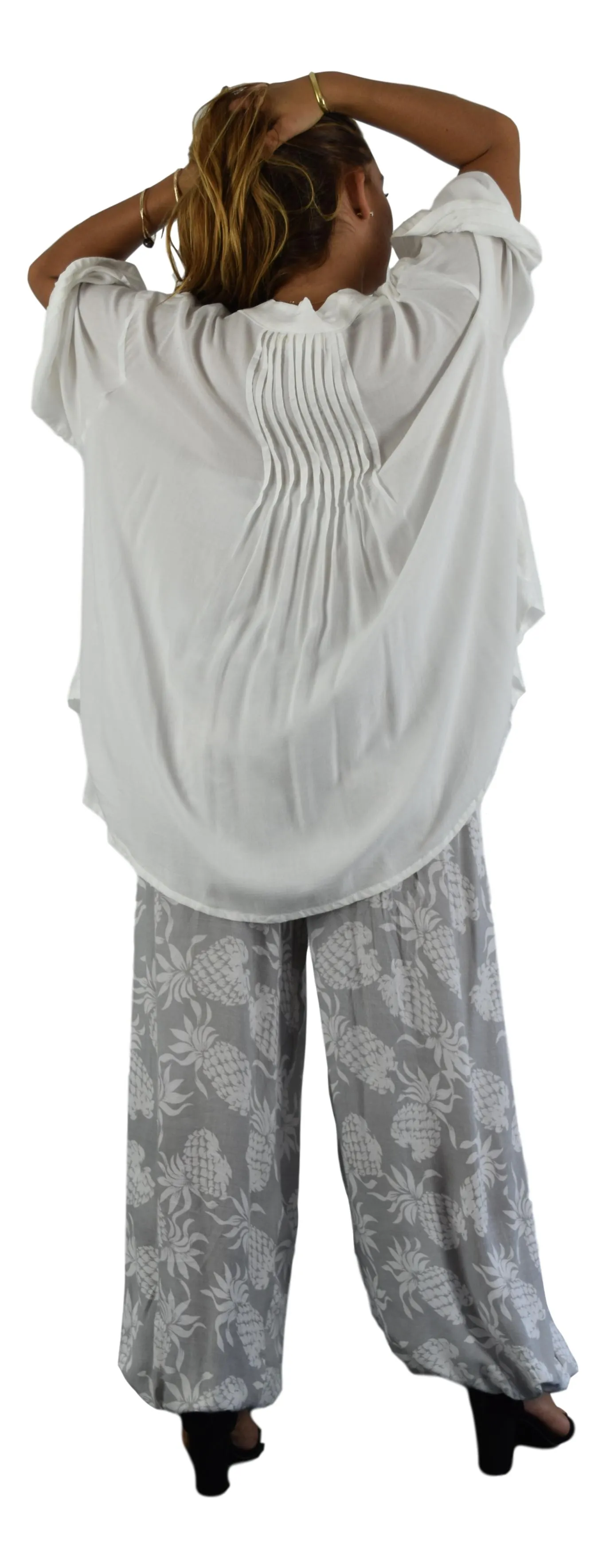 Secret Beach - Paia Jacket - White - Chiffon Rayon