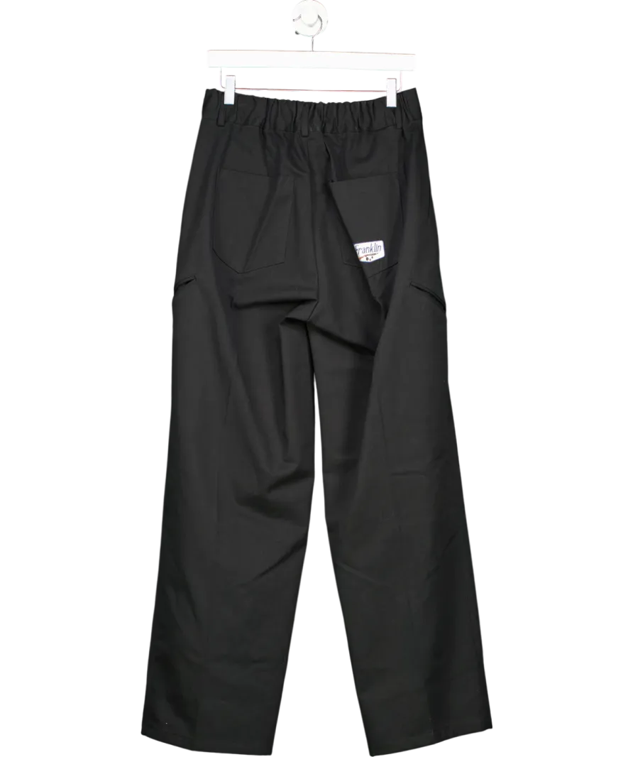 Senses Black Franklin Cargo Trousers UK L