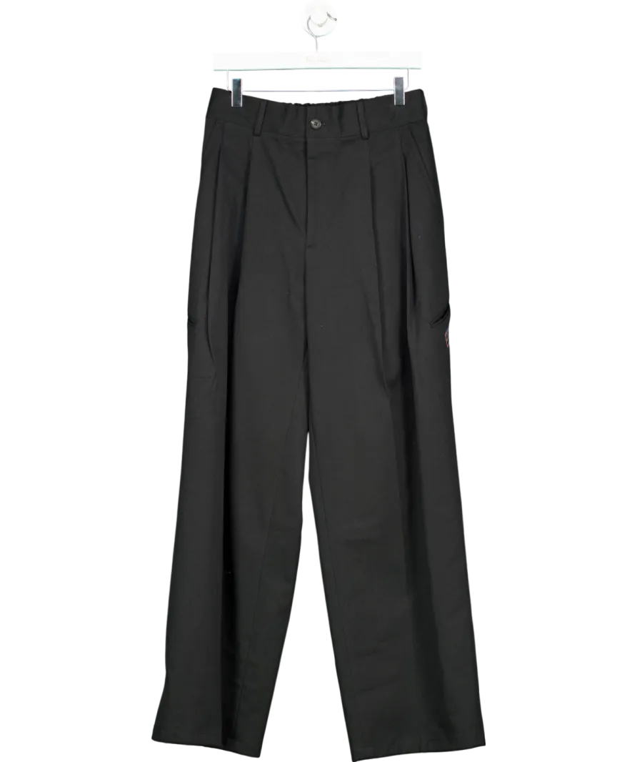 Senses Black Franklin Cargo Trousers UK L