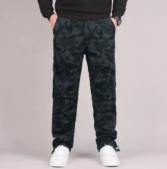 Siam | unusual straight cargo pants for men
