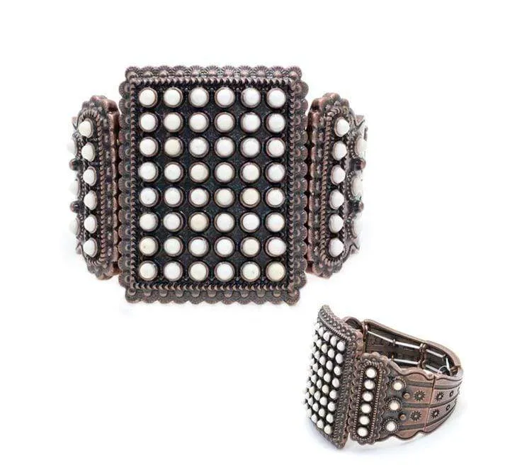 Snake Eyes Stretch Bracelet