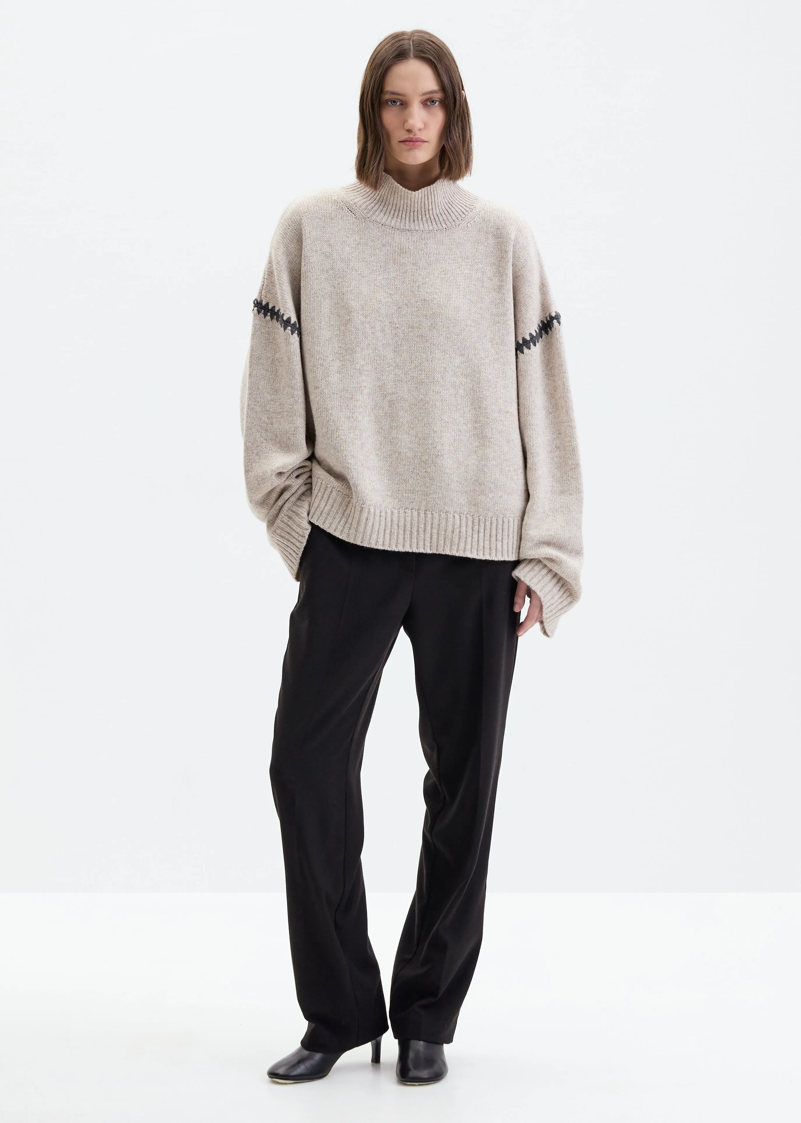 Soot Wool Pants